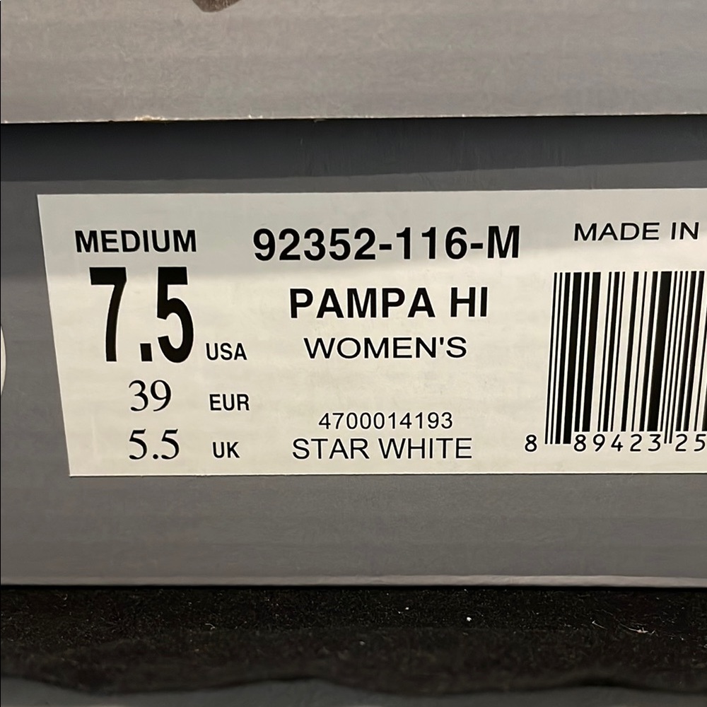 Palladium White Pampa High Top Boots New with Box - Picture 5 of 5